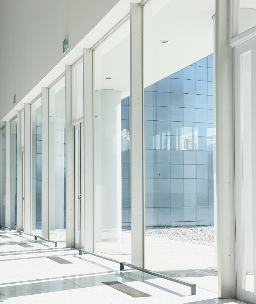 parede de vidro em Londrina