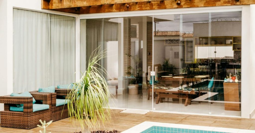 Portas de vidro em Londrina